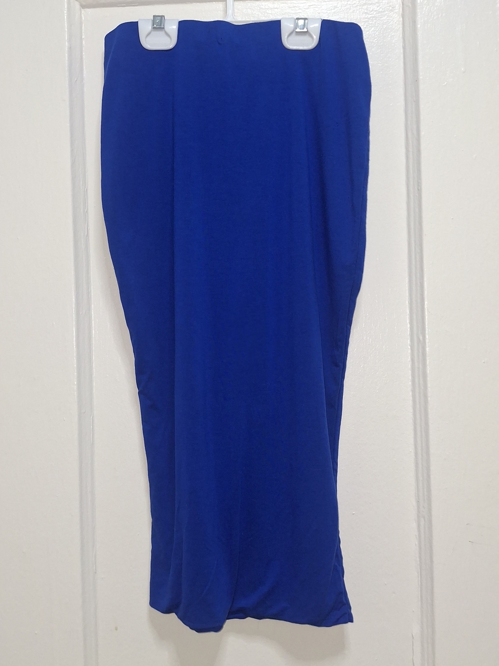 Beware Royal Blue Pencil Skirt Women’s Small Knee Length Stretch